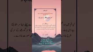 Sahih Bukhari Hadees No. 691 | Hadees Nabvi in Urdu | Shan E Quran world #quran #shanequran #love