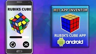 Create a Rubik's Cube Mobile App || MIT App Inventor || Rubiks Cube Extension in App Inventor