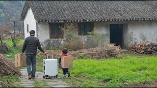 Divorced man renovates old house with children to start new life