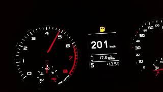 2016 Audi A1 Sportback 1.4 TFSI 0-200 Acceleration