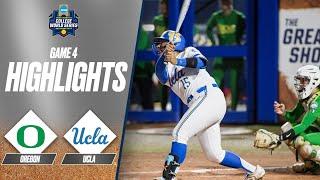 UCLA vs. Oregon: 2025 Women's College World Series Game 4 | Extended highlights