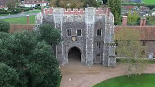 st osyth priory drone footage