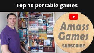 Top 10 Portable board games by Amass Games - micro games nano games single card games party games HD