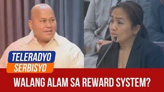 Dela Rosa clueless on Duterte’s drug war alleged reward system | Teleradyo Serbisyo(12 October 2024)