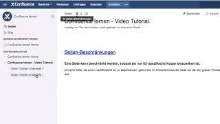 Vererbte Beschränkungen - Atlassian Confluence lernen #83