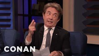 Martin Short Reads A List Of Things He Learned From Steve Martin | CONAN on TBS