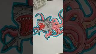 my drawing from artland sharktopus!!