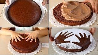 TORTA di COMPLEANNO al CIOCCOLATO per BAMBINI - Birthday Nutella Chocolate Cake easy recipe