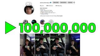 how i got over 100 million views on IG