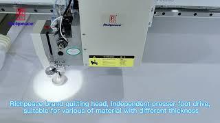 Computerized Single Needle Quilting Machine lifting Head #getonagain