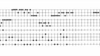 Xenakis Psappha pt. 2 of 2 score video with audio