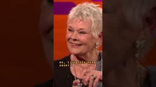 Judi Dench got angry with Graham 