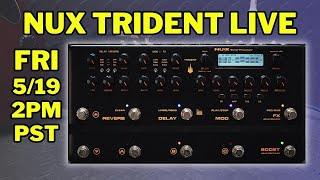 NUX LIVE Trident Pedal Demo