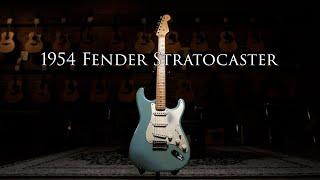 HOLY GRAIL OF STRATS --  CUSTOM COLOR FIRST YEAR 1954 Fender Stratocaster w/ Aaron Hiebert!