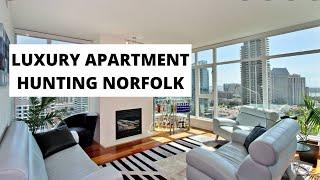 LUXURY APARTMENT HUNTING | DOWNTOWN NORFOLK,VA