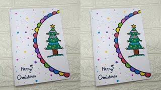 Christmas greeting card ideas 2024 / DIY Christmas card / Easy and Beautiful Christmas card making