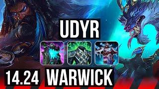 UDYR vs WARWICK (TOP) | KR Diamond | 14.24