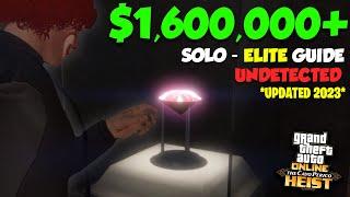 *UPDATED* GTA Online Cayo Perico Heist SOLO Elite Challenge Stealth Guide - $1,640,000 | NEW ROUTE