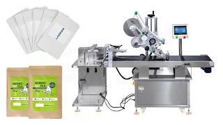 Automatic Premade Pouch Doypack Sticker Labeling Machine