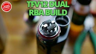 SMOK TFV12 The Cloud Beast King Dual RBA Deck Wicking!