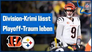 Bengals vs. Steelers I NFL-Highlights auf Deutsch  I 18. Spieltag, Saison 2024