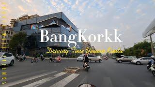 Driving Bang Kak Looking nice sky  after Relax Work | Yoeurn KimLY |2023