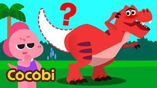 Where is the T-Rex’s Tail? | Songs for Kids | Cocobi