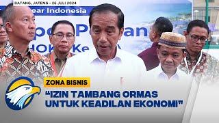 Jokowi sebut Izin Tambang untuk Ormas Sokong Pemerataan Ekonomi [Zona Bisnis]