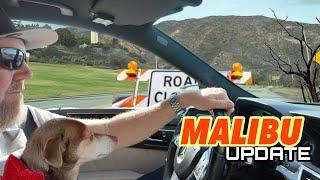 Malibu Adventure: Epic Drive on Pacific Coast Hwy, Fire Damage Tour, & Greta’s First Visit!