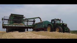 John Deere team Barley harvest  2023