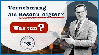 Vernehmung – Was tun? – Tipps vom Anwalt / Strafverteidiger in Freiburg