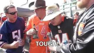 Mr. Satin learns the Cincinnati Bengals fight song