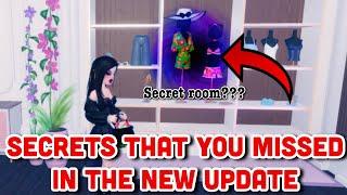 *SECRETS* That You *MISSED* In The New Dress to impress Halloween Update 