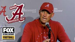 Postgame Interview: Kalen DeBoer on Jalen Milroe, Alabama's win vs. Wisconsin | FOX College Football