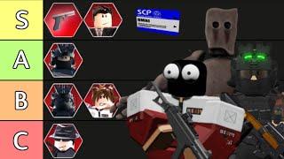 So I Made a Gamepass Tier List for SCP Roleplay