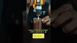 How to make chocolate milk in seconds @VDSReality #funny #shorts #video #challenge