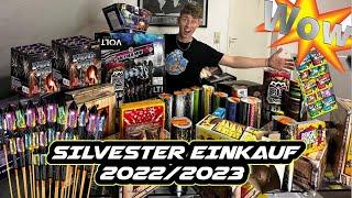 Über 1000€ SILVESTER FEUERWERK EINKAUFSTOUR 2022/2023 