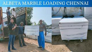 Makrana albeta marble loading to Chennai call 9214804444