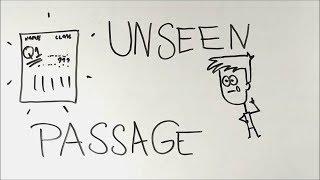 Unseen Passage - BKP - ENGLISH - how to attempt unseen comprehension Tips and Tricks