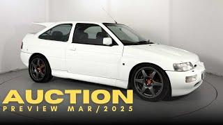 AUCTION PREVIEW @ WB & SONS MARCH/2025 Newcastle UK.  Fast Fords , Minis and more.