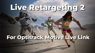 Optitrack Motive Live Link Unreal Engine Retargeting 2