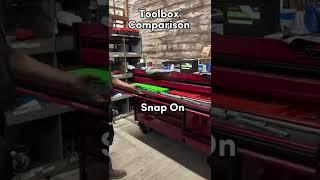 Toolbox comparison - US General vs Snap On. Which one do you like more? #shorts