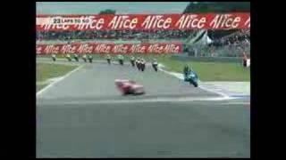 Hayden passes Vermeulen - MotoGP - Assen 2007