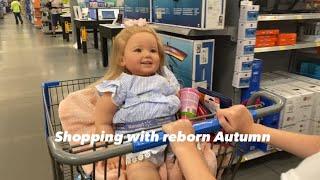 Shopping for Reborn Autumn (from Pumpkin Doodle Babies)