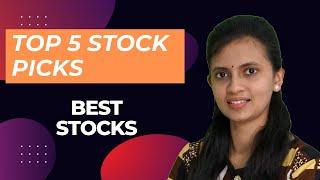 Top 5 Stock picks | Best Stocks | CA Akshatha Udupa