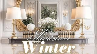 Parisian Winter Haven: French Interior Design Elegance