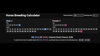 Training Guide for more chances for T10 Clicks with IMPERIAL STEEDs