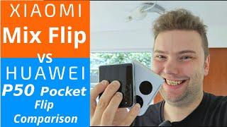 Xiaomi Mix Flip vs Huawei P50 Pocket - Flip Phone Comparison