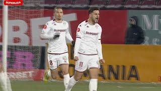 REZUMAT | CFR Cluj - Rapid 1-1. Remiză pentru rivale. Burmaz aduce un punct pentru giuleșteni