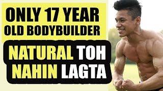 17 year old bodybuilder | Natural toh nahin lagta | Tarun Gill Talks